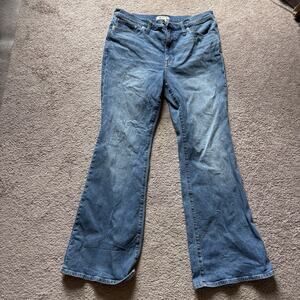 Madewell Jeans Womens 32 Blue The Perfect Vintage Flare Delavan Wash
